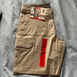 Copper & Oak Men's Khaki Cargo Shorts